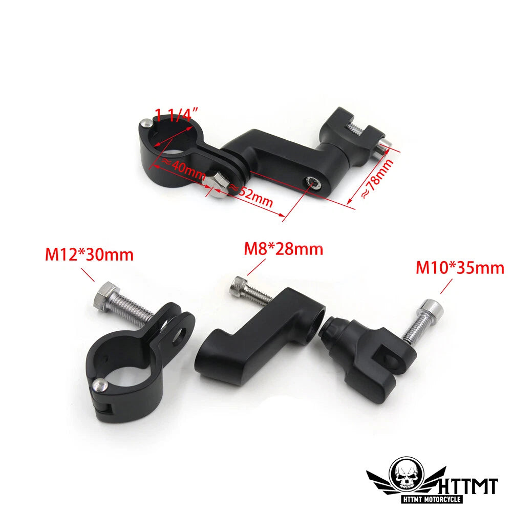 1.25" Highway Clamps for Triumph Rocket 3 (2004–2023)