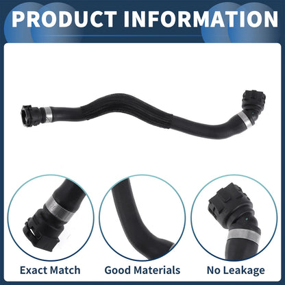 Radiator Hose for BMW X1 (2012–2015), Z4 (2012–2016) No. 17127612446 Rubber