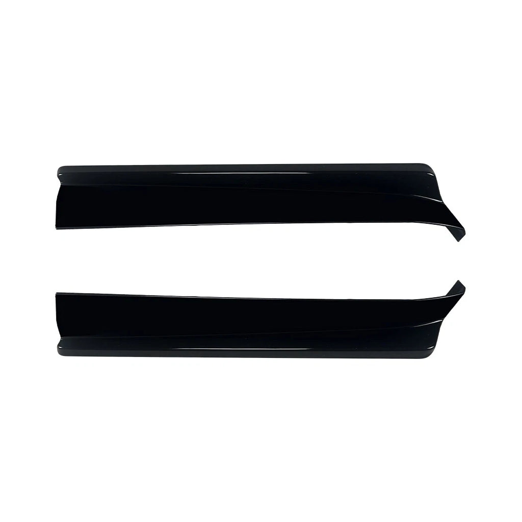 2Pcs Rear Bumper Side Aprons Spats for Subaru WRX STI (2015–2021) Gloss Black
