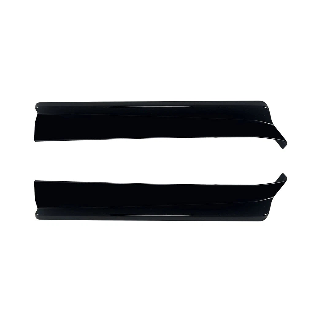 2Pcs Rear Bumper Side Aprons Spats for Subaru WRX STI (2015–2021) Gloss Black