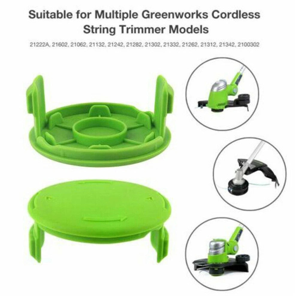 Spool and Cover Cap for Grass Trimmer OLT183 (2 Pack)