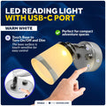 RV LED Reading Light for RVs (200LM, Touch-Sensitive, USB-C, 10-28V)