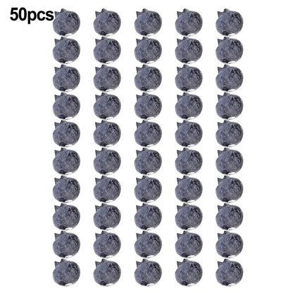 Artificial Blueberries Decorative Berry Model for Crafting Activities