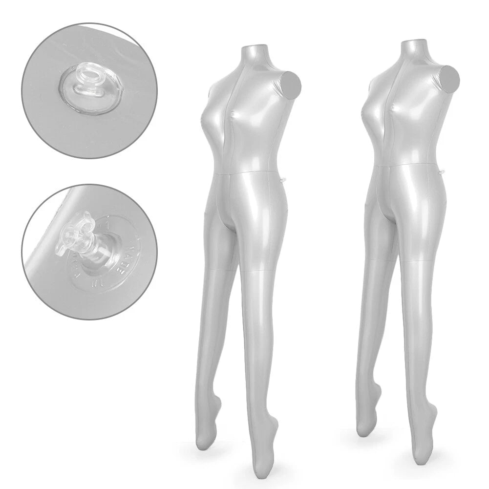 Female Inflatable Torso Mannequin Display