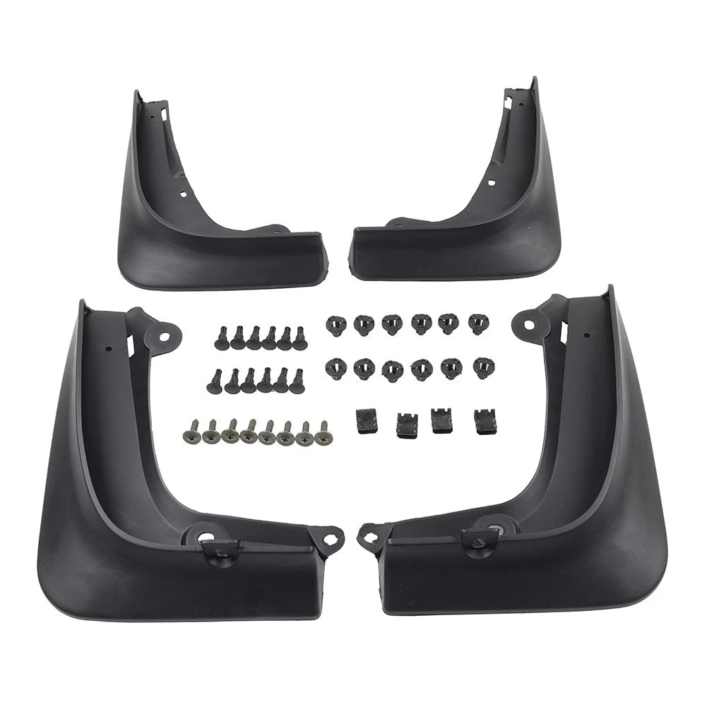 Set of 4 Wheel Mud Flaps Splash Guards for Tesla Model S (2014–2021)