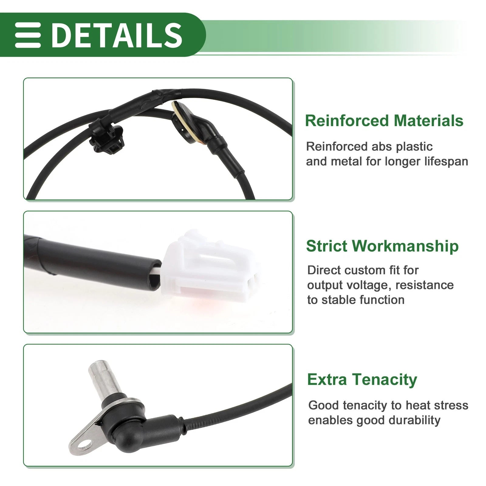 ABS Wheel Speed Sensor No.EG274372YB for Mazda CX-7 (2007–2012)