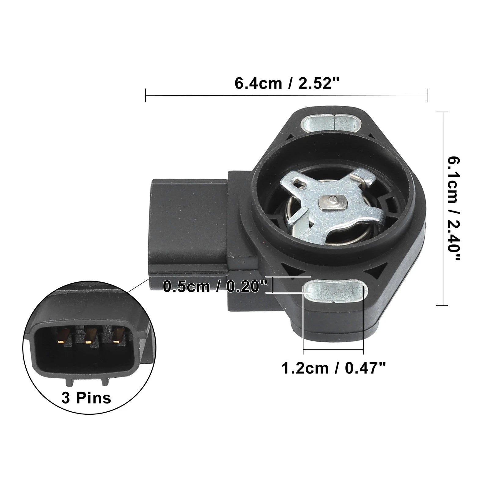 Throttle Position Sensor for Subaru Impreza Legacy for Suzuki Vitara (2011–2017)