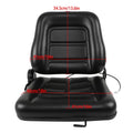 Foldable Forklift Seat for Universal Applications (Adjustable Angle, PVC)