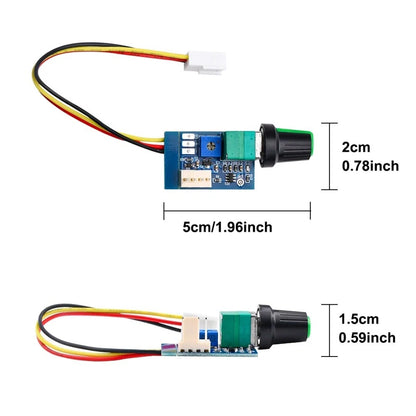4 Wire DC12V CPU Fan Speed Controller for PC