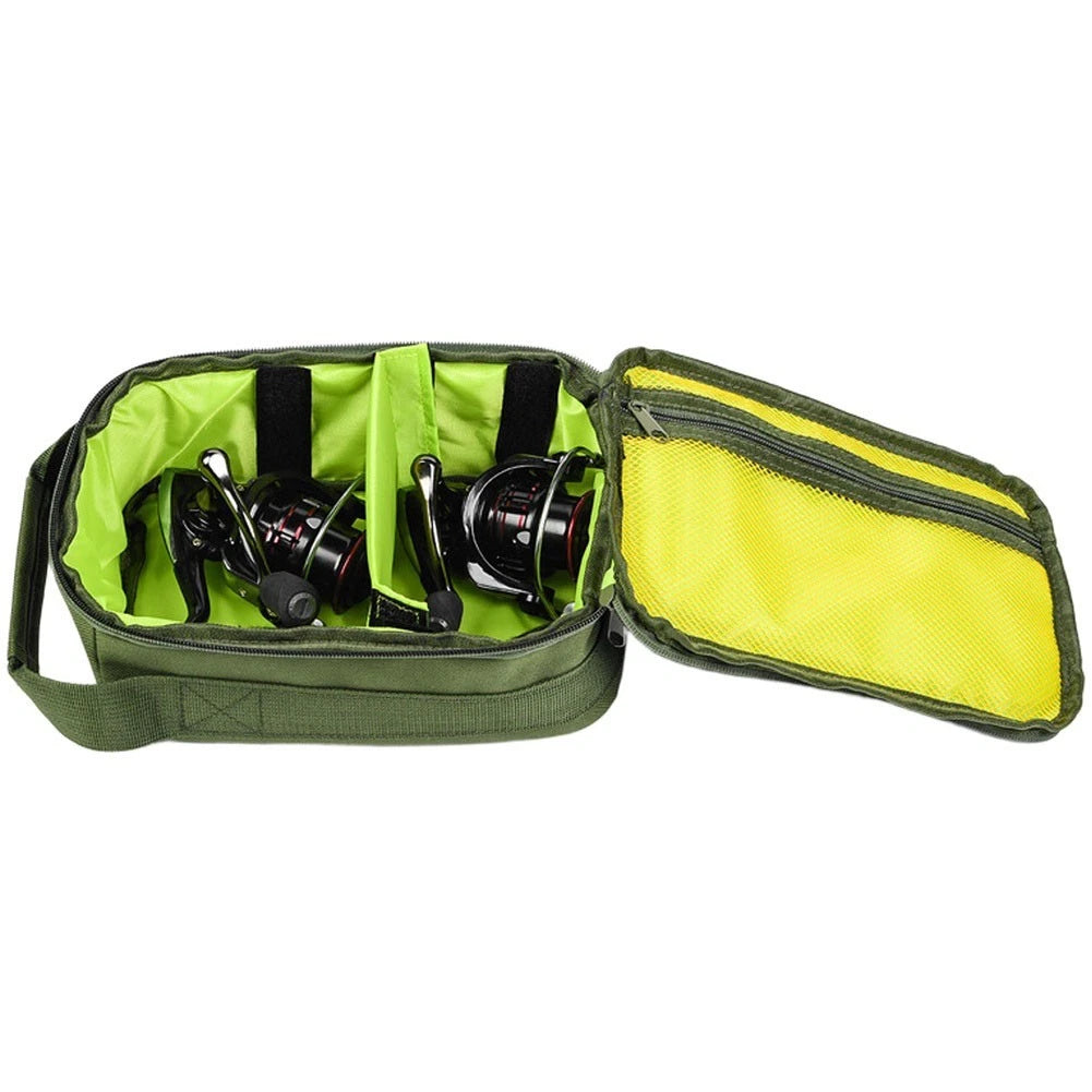 Fishing Reel Gear Bag for Portable Use (Adjustable Compartments)
