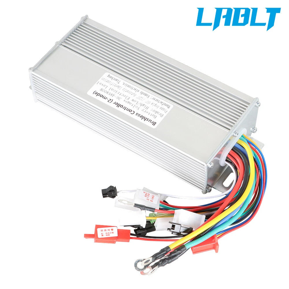 800W Brushless DC Motor Speed Controller for Electric Bicycle (36V–48V)