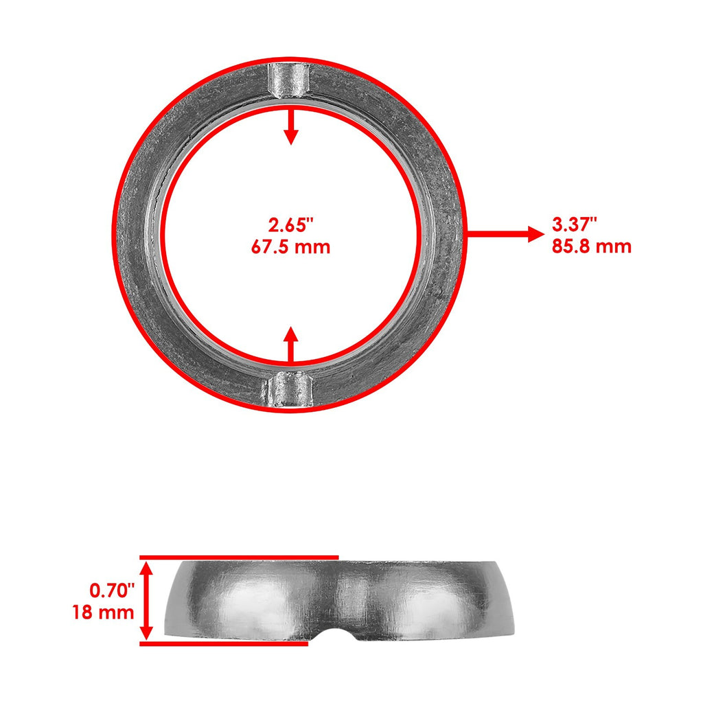 Exhaust Muffler Gaskets and Springs Kit for Arctic Cat Firecat 500 (2003–2004)