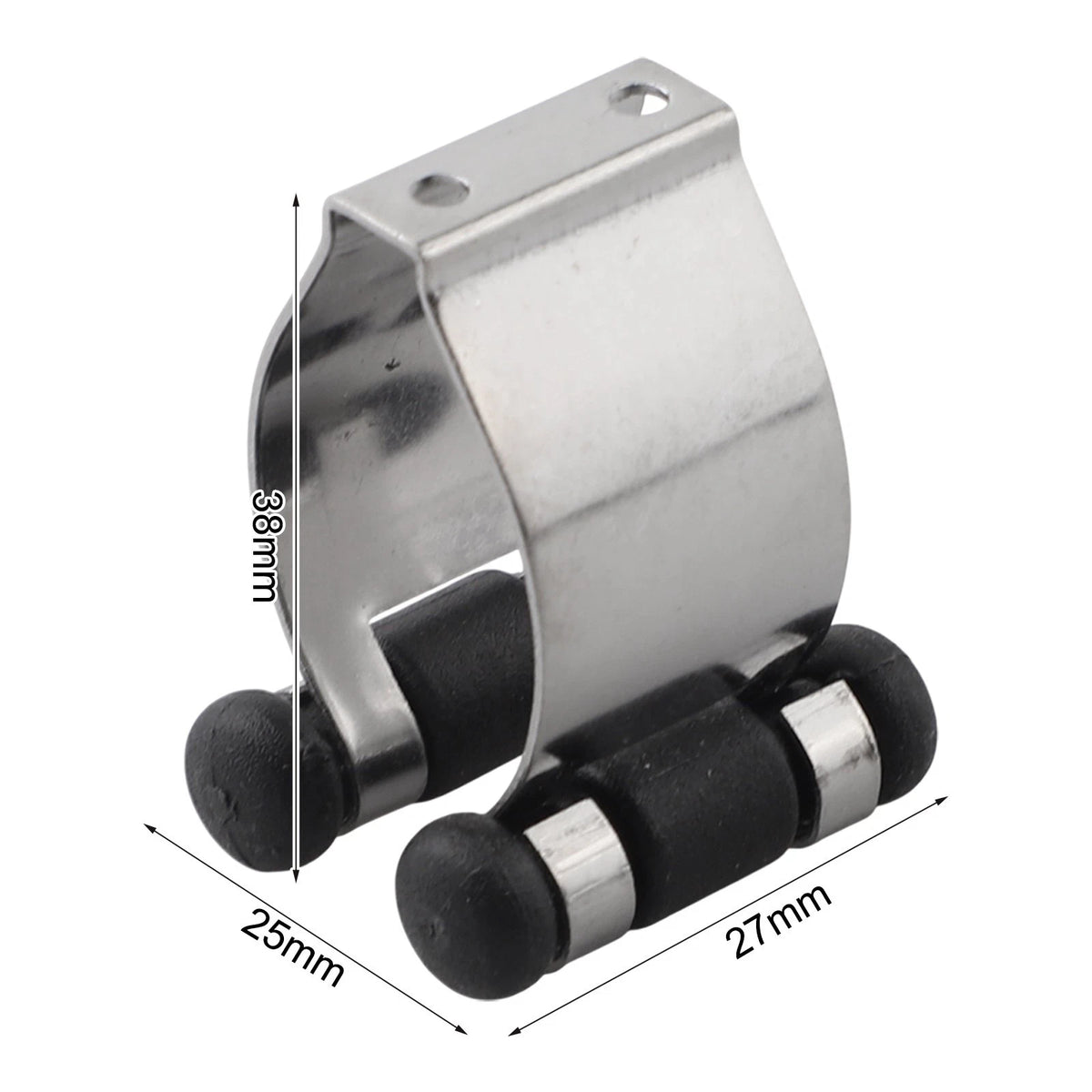 Set of 8 Space Saving Wall Mounted Clips for Pool Cues