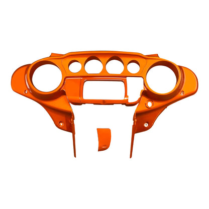 Inner Fairing for Harley Electra Glide & Street Glide (2014–2023) Scorched Orange/Black Denim
