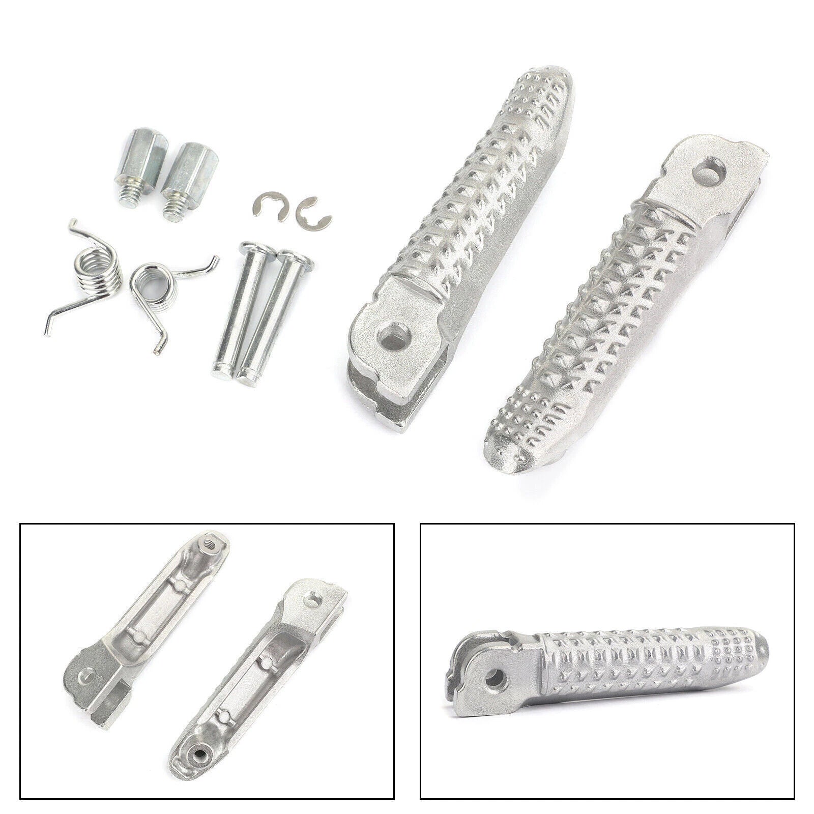 Front Footrests Foot Pegs for BMW S1000RR K46 K47 HP4 RnineT Racer K32 T9