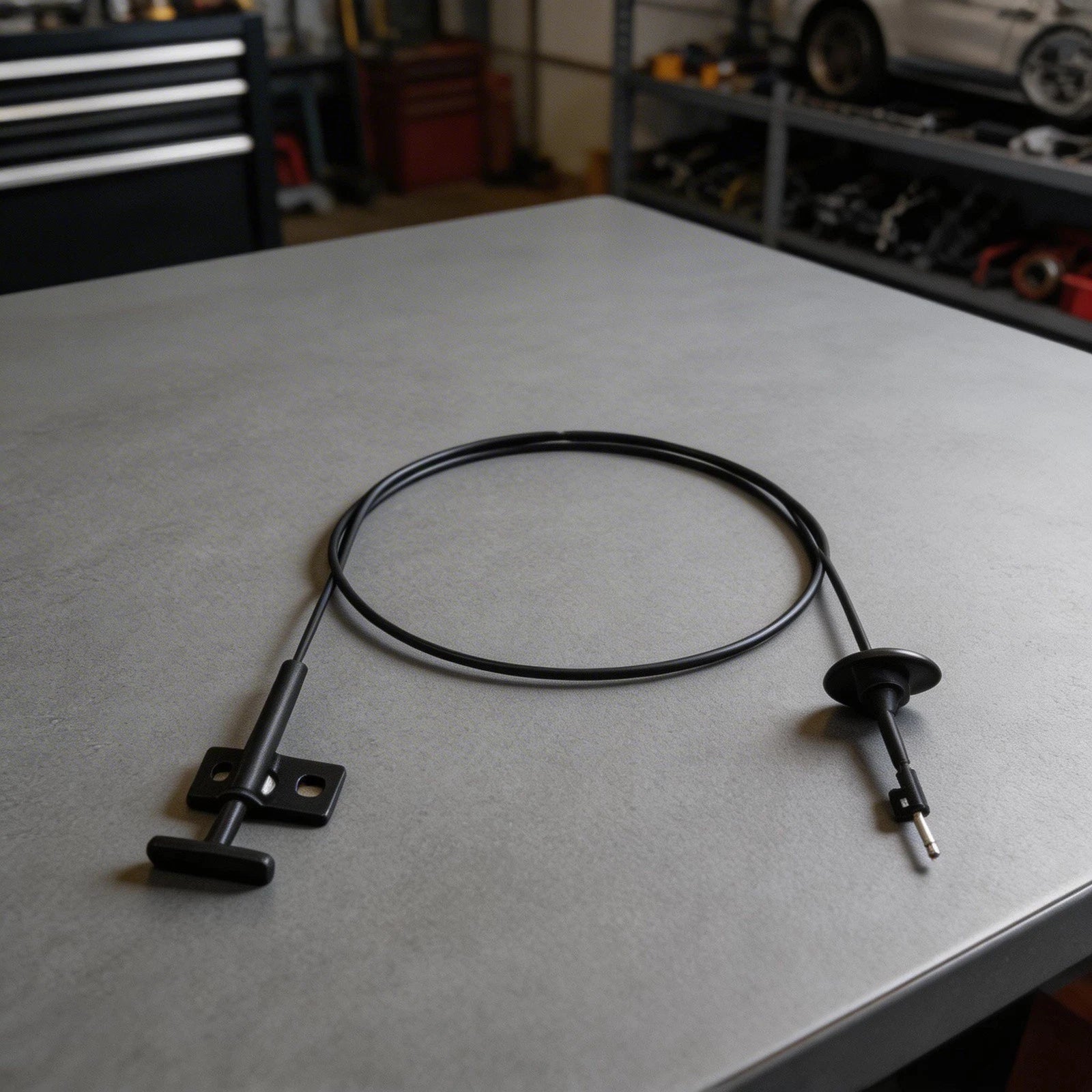 Hood Release Cable Assembly for Ford Mustang (1983–1993)