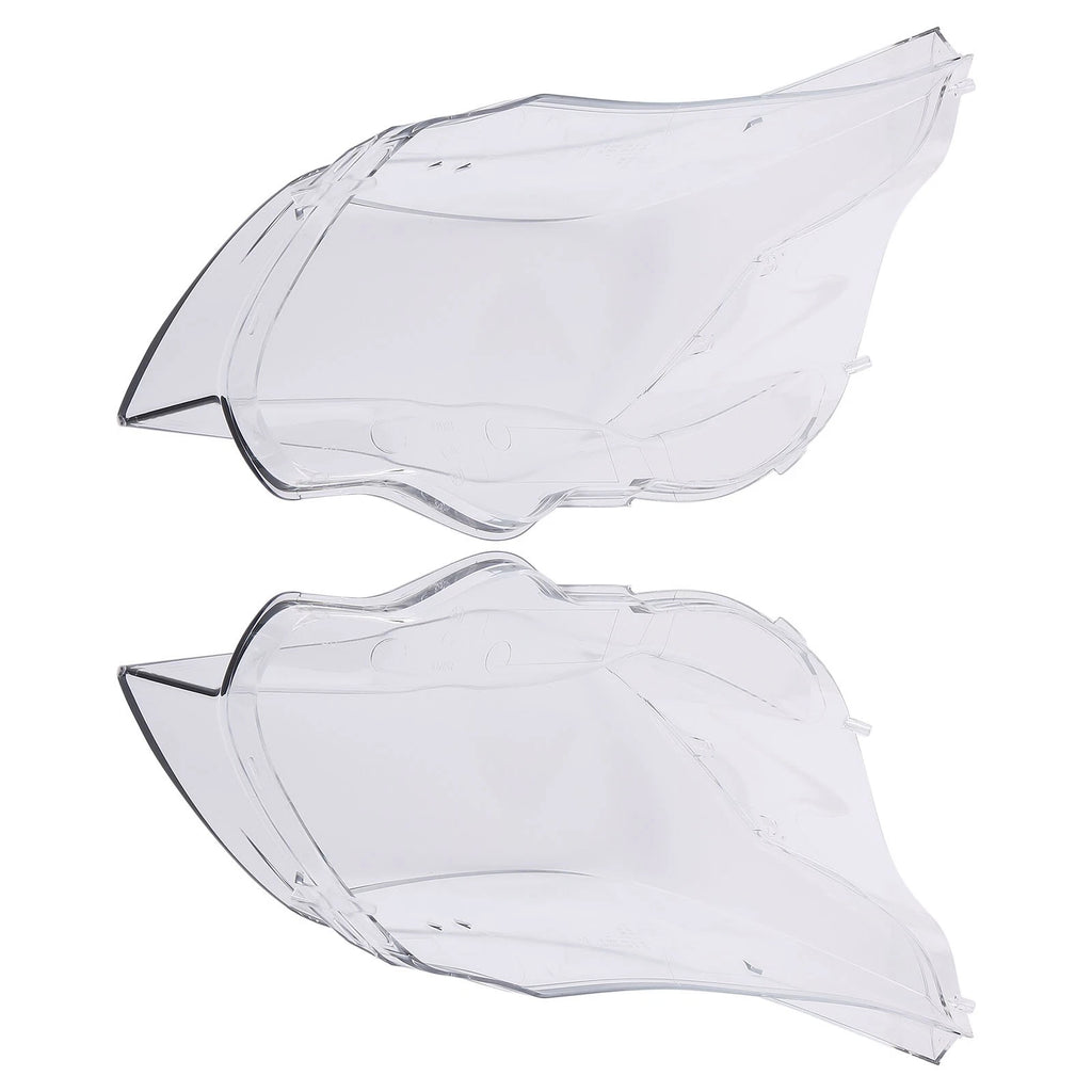 Front Pair Headlight Lens Cover for BMW E60 E61 545i 550i (2003–2010)