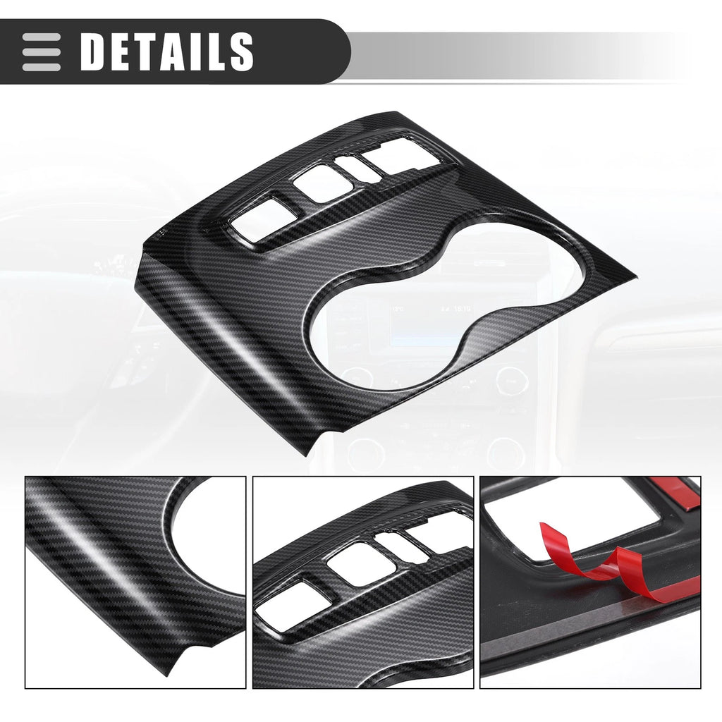 Central Control Gear Shift Panel Cup Holder Cover for Honda Ridgeline (2020–2023)