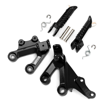 Front Rider Footpegs Footrests Bracket for Suzuki GSXR1000 (2003–2004)