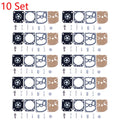 Set of 10 Carburetor Gasket Repair Kit for STIHL 017 018 MS170 MS180 ZAMA RB-77