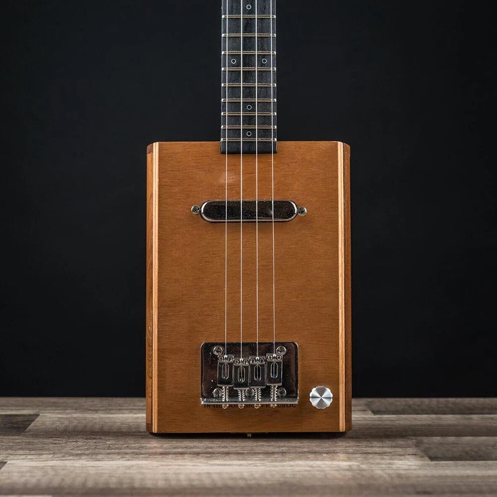 Bridge for Cigar Box Guitars Hard-tail Tailpiece