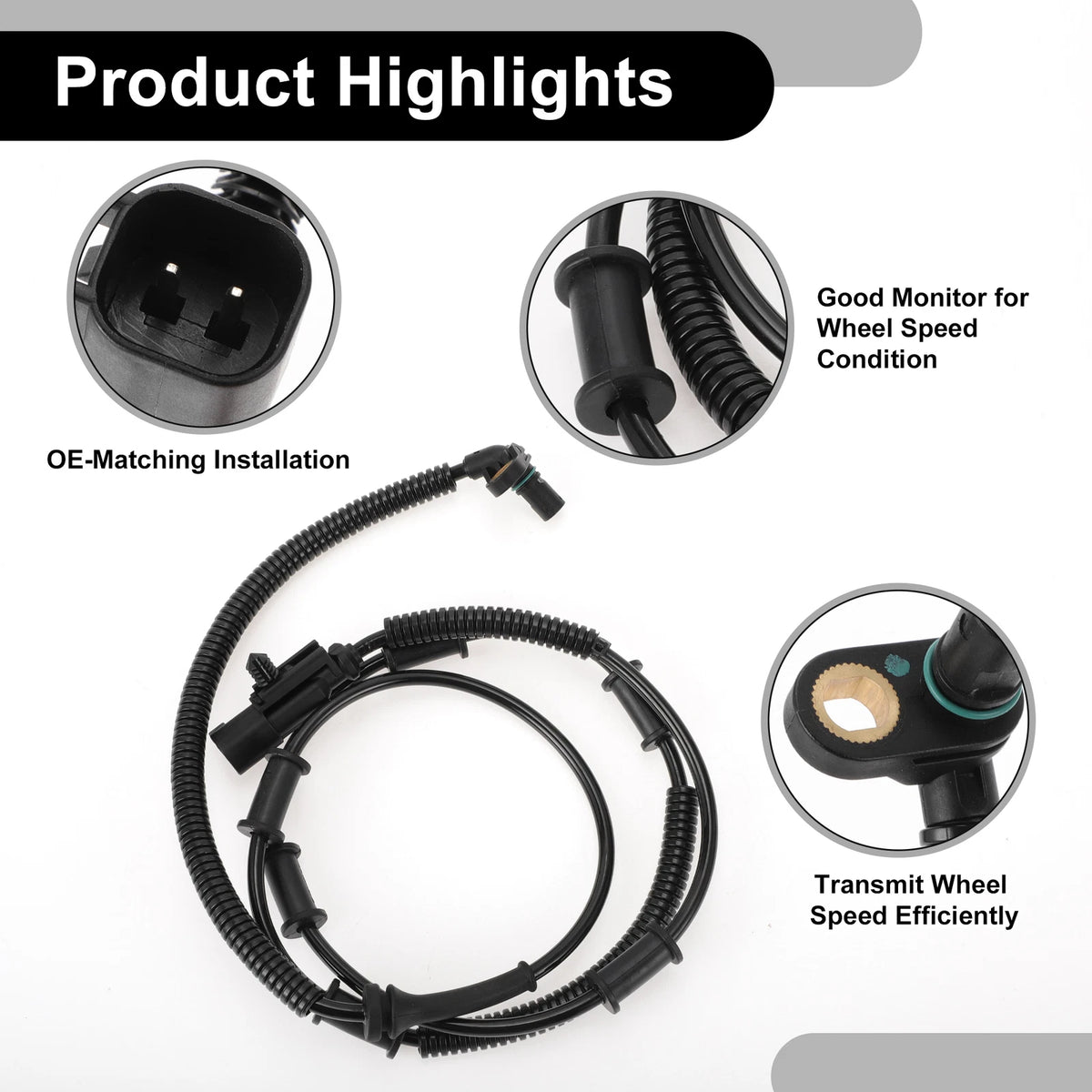 ABS Wheel Speed Sensor Kit No. 68034708AA for Dodge