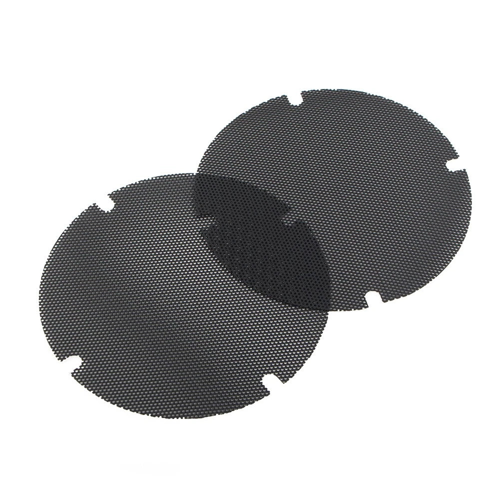 Black Rear Passenger Speaker Grill Mesh Covers for Harley Touring FLHTCU (2014–Up)