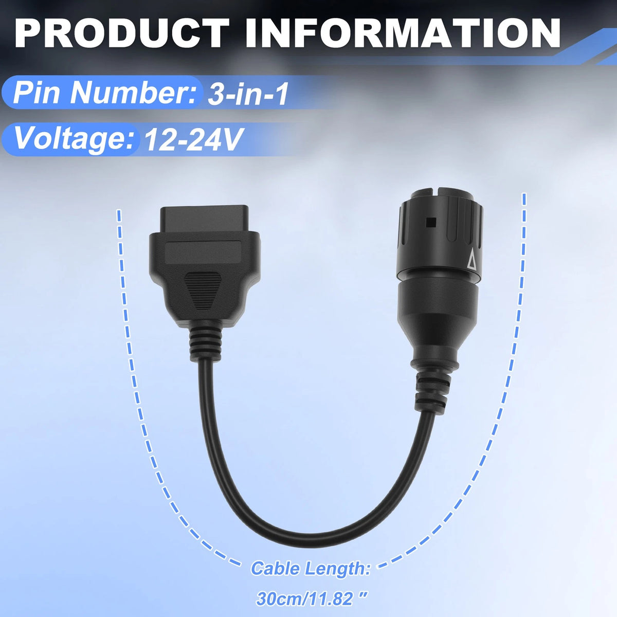 Diagnostic Cable for BMW C-series C600, C650 (1996–2016)