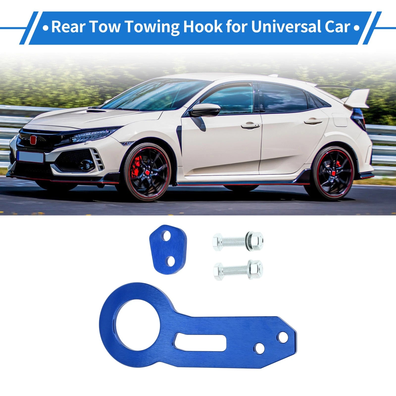 Rear Tow Towing Hook Replacement for Toyota Hilux (2005–2015)