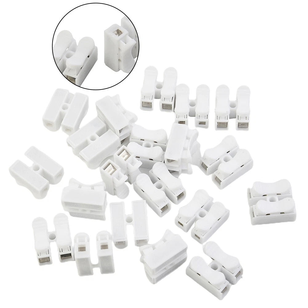 20PCS Quick Wire-Connector Cable Clip for LED Strip Lamp
