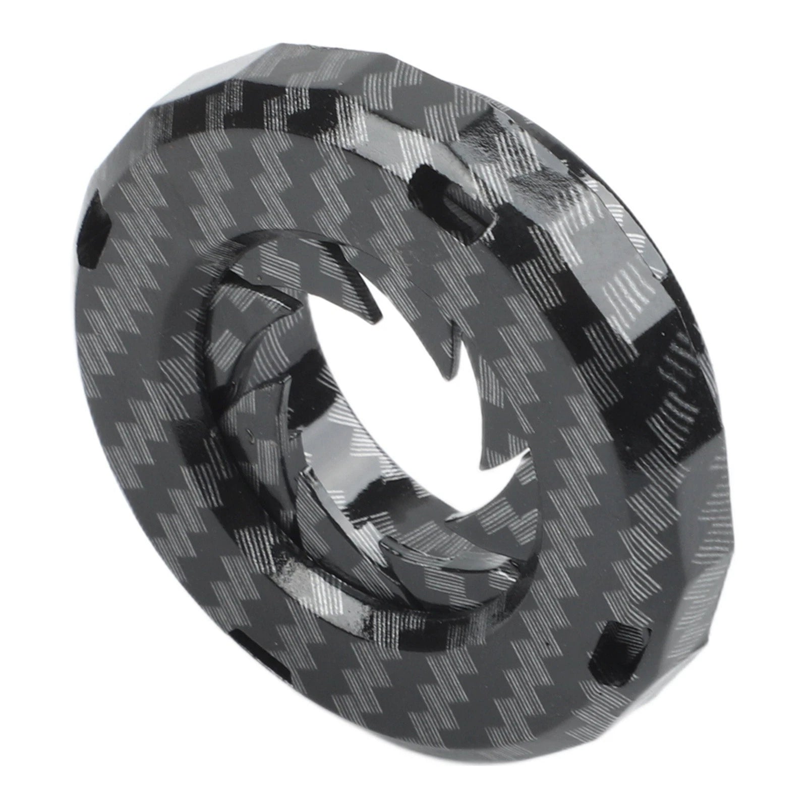 Carbon Fiber Engine Start Stop Button Cover for Car (Universal Fit)