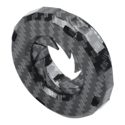 Carbon Fiber Engine Start Stop Button Cover for Car (Universal Fit)