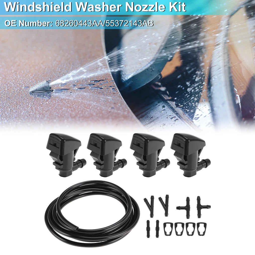 Windshield Washer Nozzle Kit for Dodge Durango (2011–2023) 68260443AA