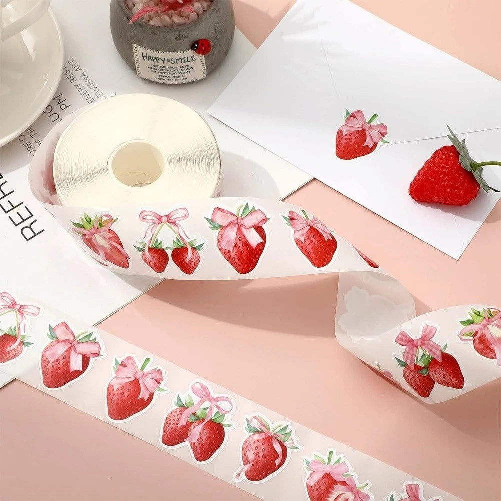 500 Pcs Waterproof Butterfly Flower Stickers for Labeling Various Surfaces