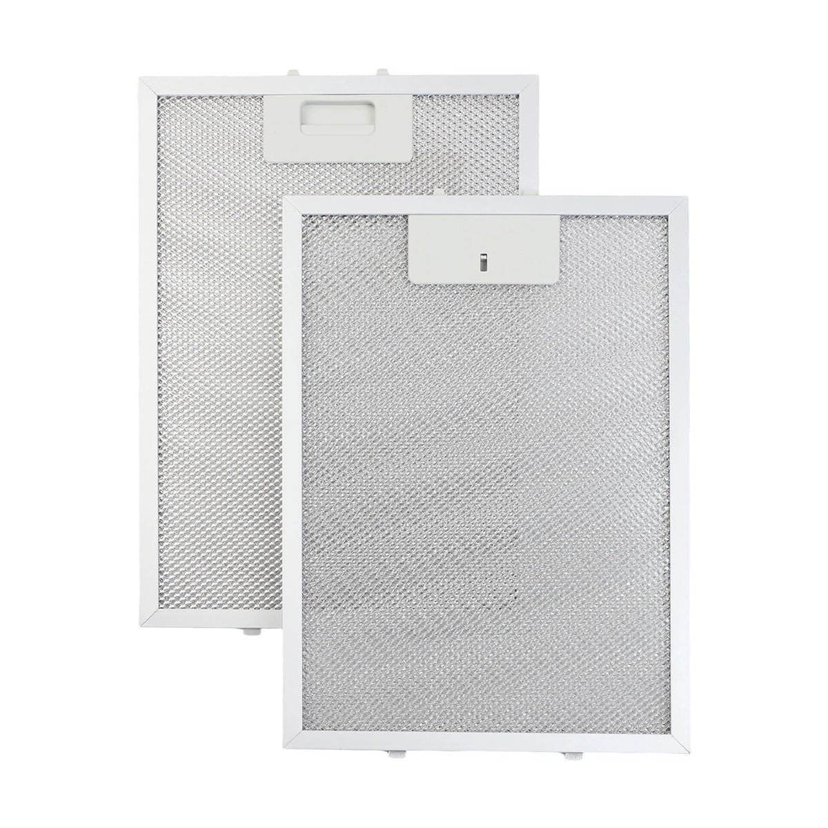 2X Aluminum Extractor Vent Filters 330x230x9mm for Kitchen Grease Control