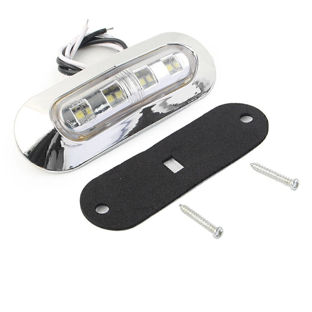 1PC LED Side Clearance Marker Light for Truck Trailer Pickup (12V 24V)