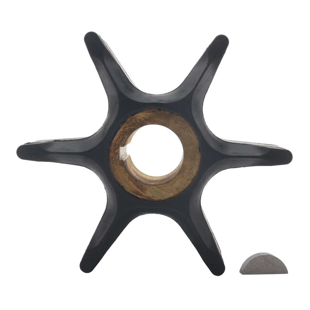 Outboard Water Pump Impeller & Key for Evinrude Johnson OMC BRP (1985–1995)