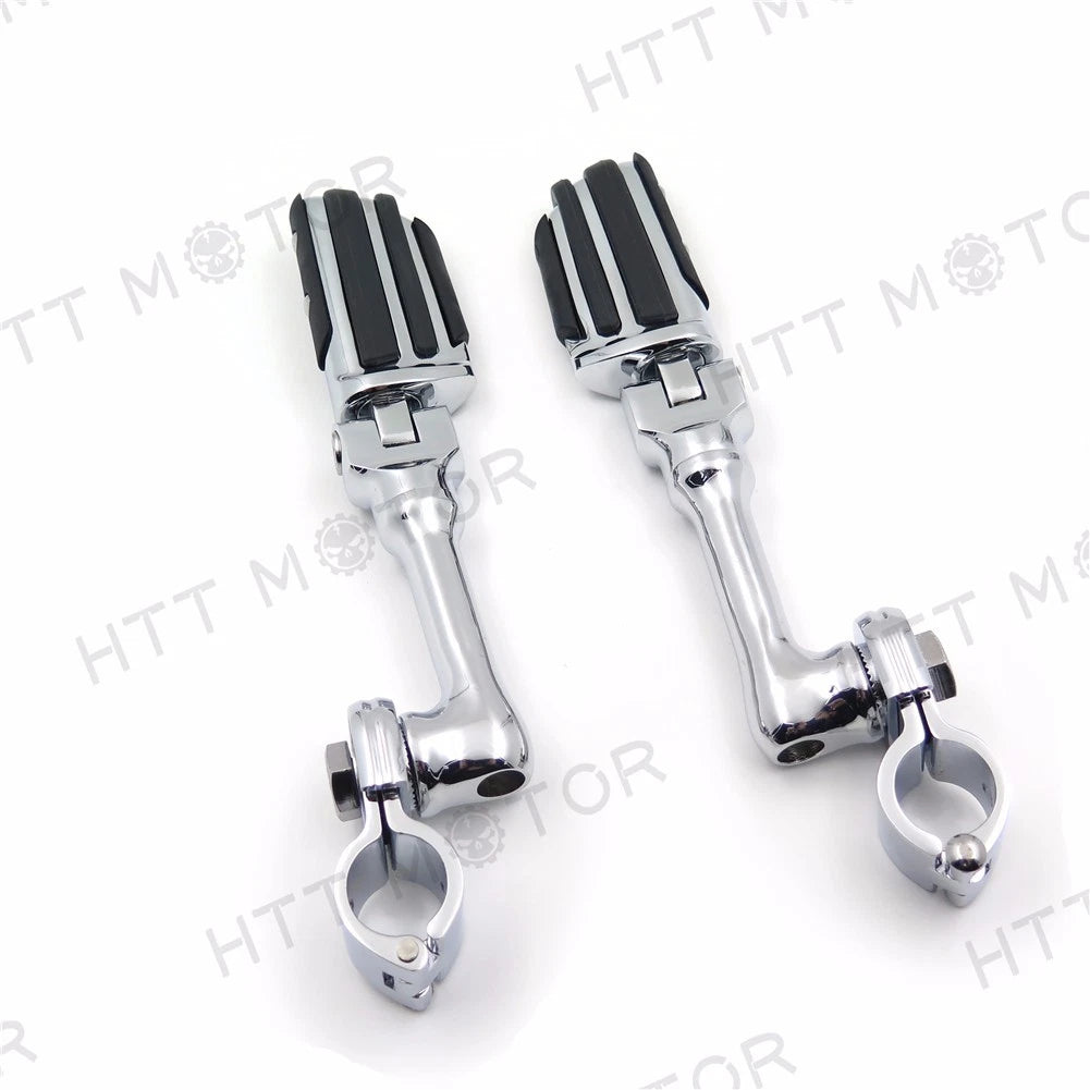 Adjustable Foot Peg 1" for Triumph Rocket Yamaha Chrome