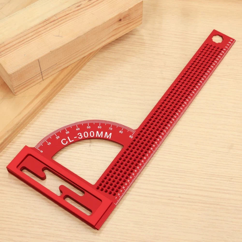Height Gauge 300mm Right Angle Ruler for Woodworking