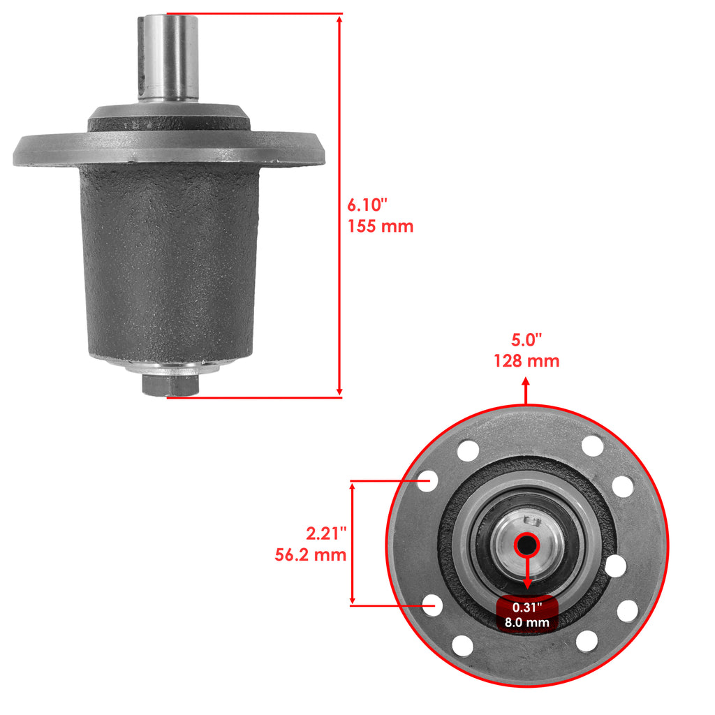 Spindle Heavy Duty Replacement for Ariens Gravely 2x (2005–2015)