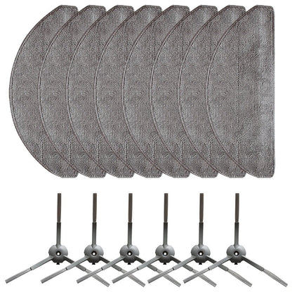 Replacement Mop Cloths and Side Brushes for Lydsto R1 Edge