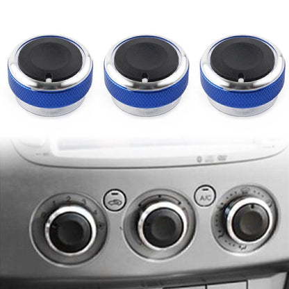 Set of 3 Air Conditioner Switch Button Ring Trim for Ford Focus MK2 MK3
