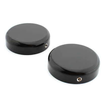 Gloss Black CNC Upper Fork Caps For HARLEY SOFTAIL STREET BOB 2018-20 FXBB Model