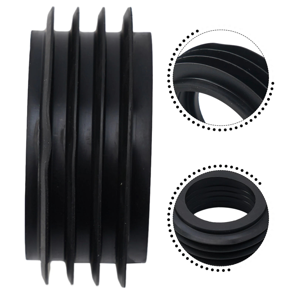 Rubber Cone Seal for Geberit Low Level Flush Pipe (42mm)