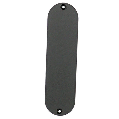 Backplate Tremolo Cover for Electric Guitar (Durable Surface, Black)
