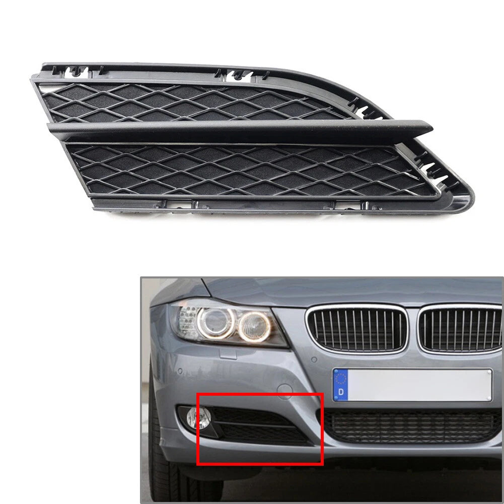 Front Bumper Lower Grille Trim Insert Right for BMW 3 Series E90 E91 (2009–2012)