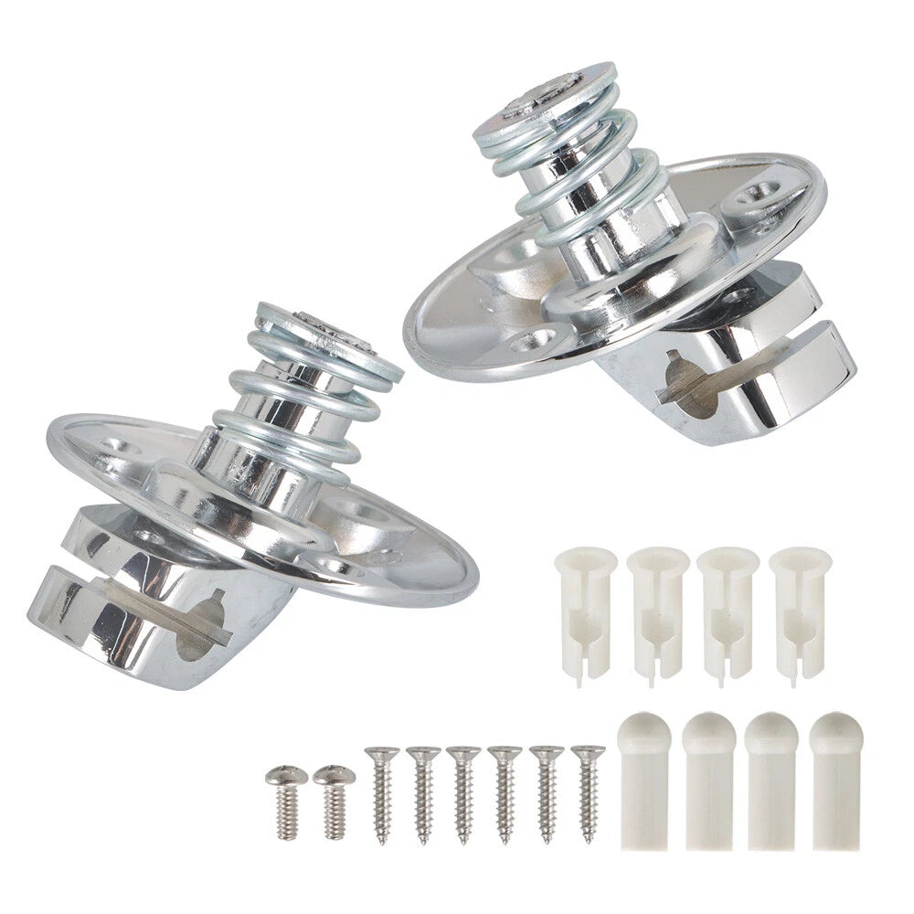14pcs Chrome Sunvisor Support Brackets Kit for Coupe