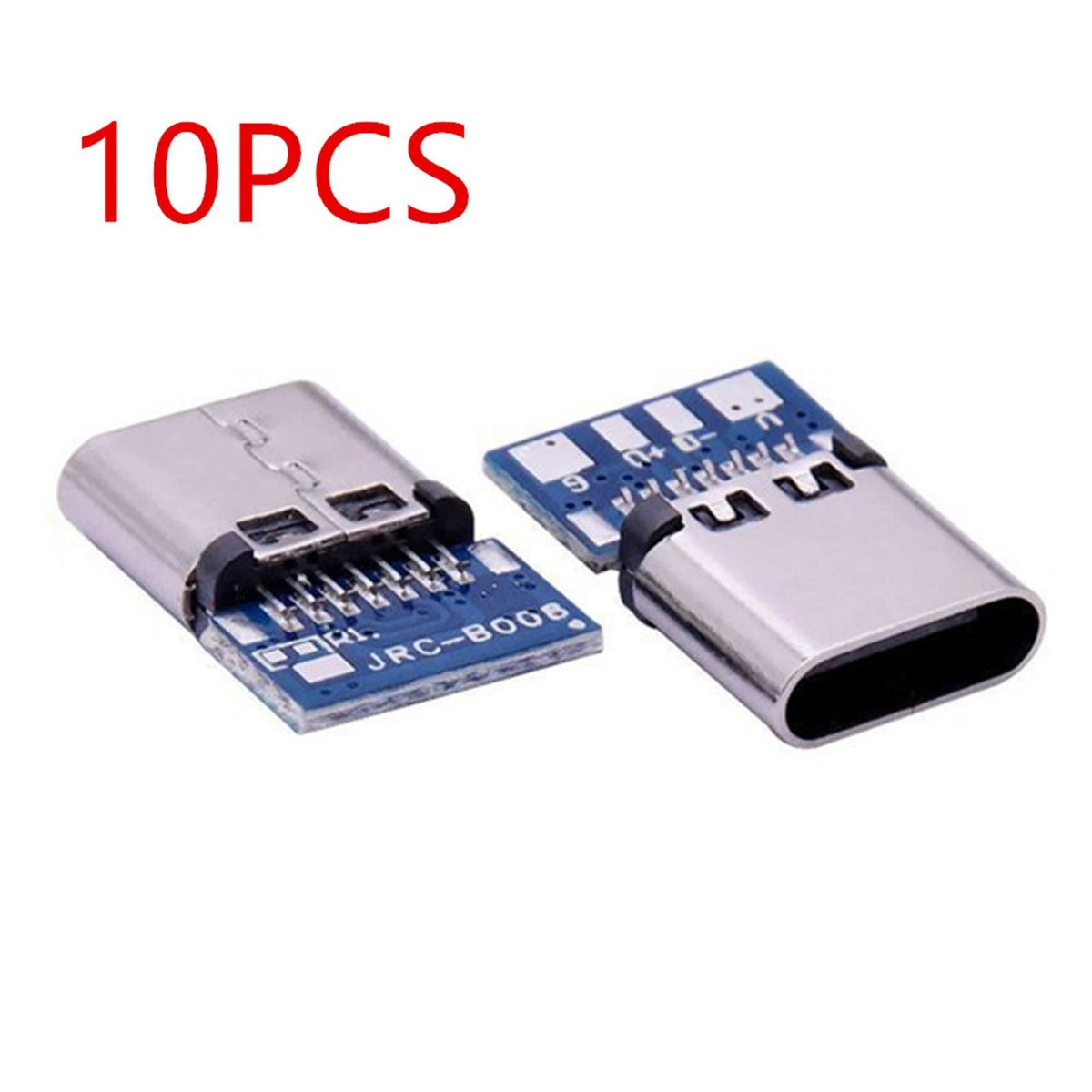 Set of 10 USB 3.1 Type-C 14 Pins Female Socket Receptacle Adapter