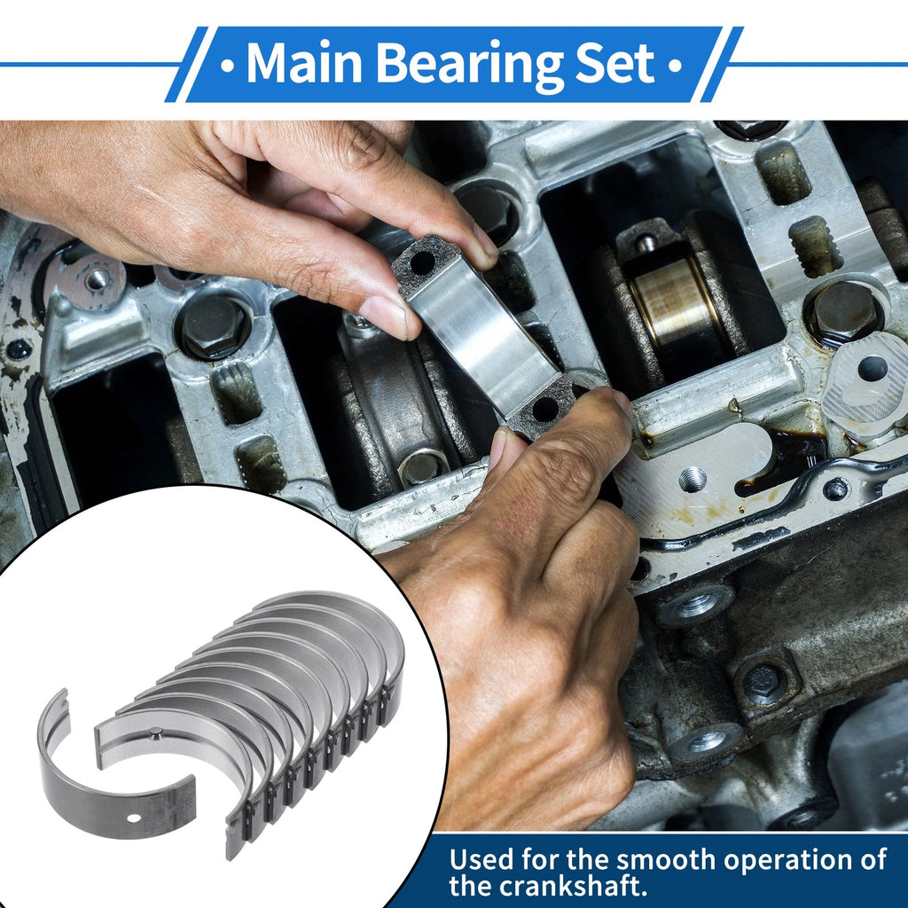 Main Bearing Set Replacement for Mitsubishi Lancer (2002–2007)