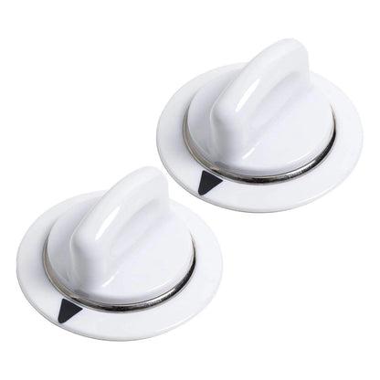 Replacement Dryer Control Knob Set for GE DHDSR46, Hotpoint HTDP120 (–)